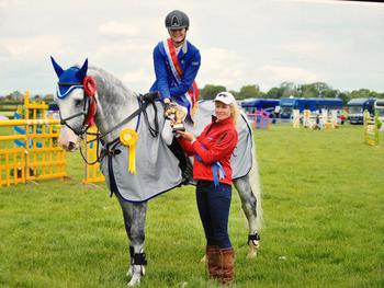 Olivia take top spot in the Grand Prix at Askham Bryan's first show